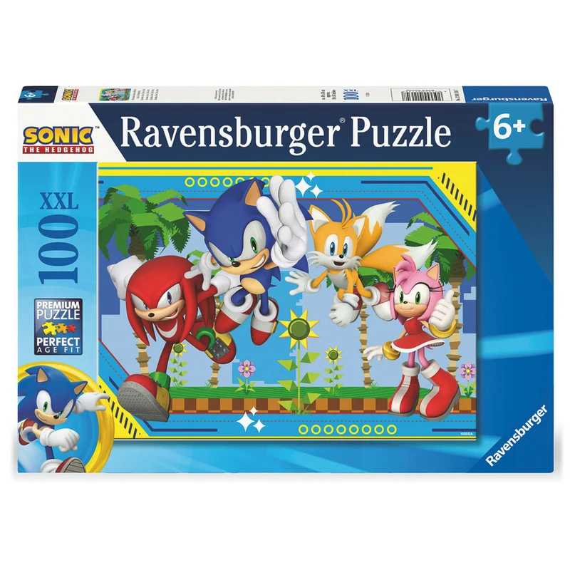 Puzzle Sonic XXL 100pzs