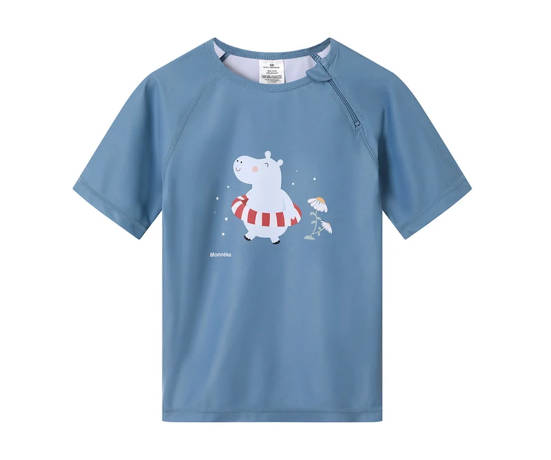 Camiseta Protección Solar Manga Corta · Hippos