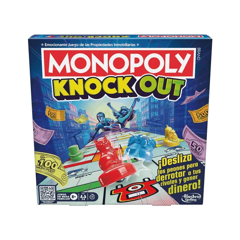 Monopoly Knockout: Un Juego de Mesa Dinámico para Toda la Familia