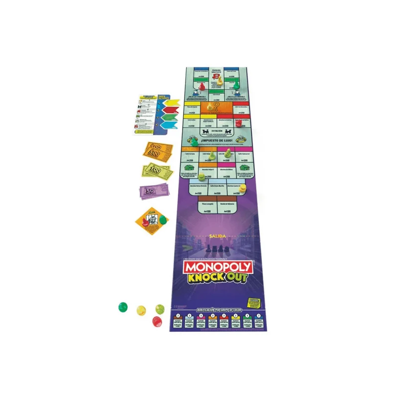 Monopoly Knockout: Un Juego de Mesa Dinámico para Toda la Familia