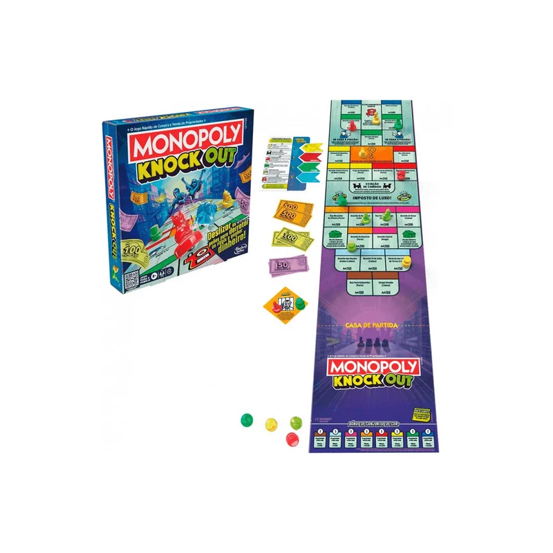 Monopoly Knockout: Un Juego de Mesa Dinámico para Toda la Familia