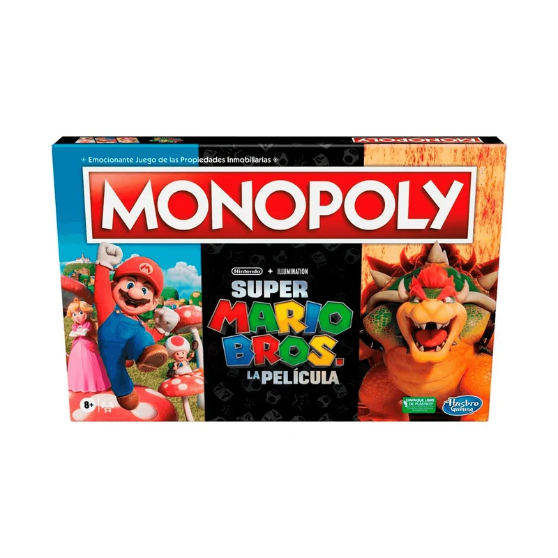 Monopoly Super Mario Movie Juego de Mesa