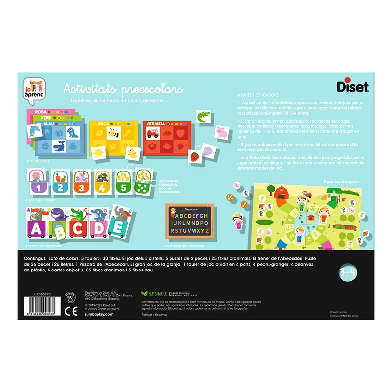Jo Aprenc - Activitats Preescolar