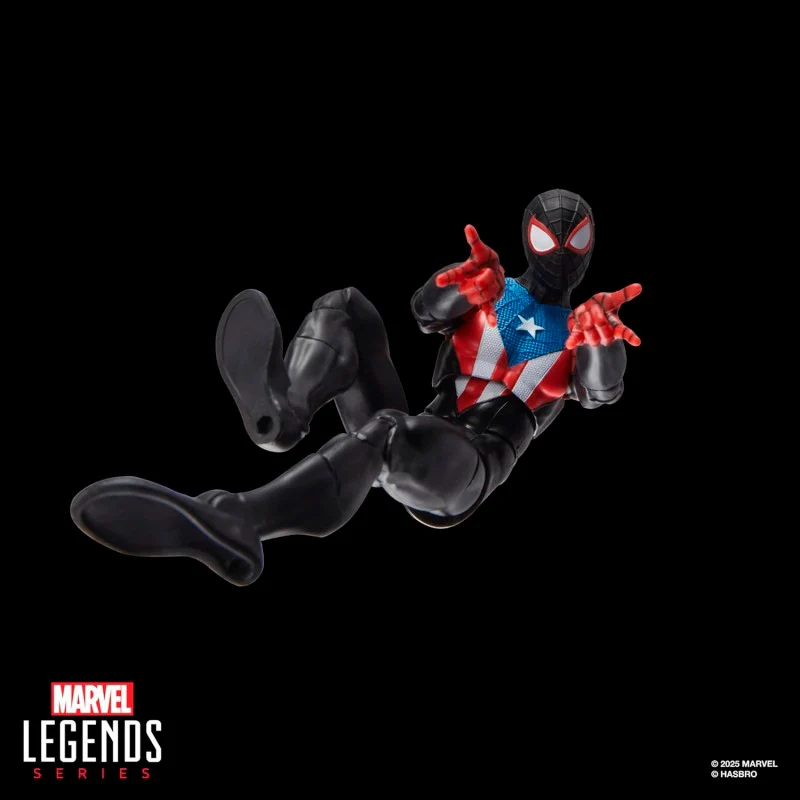 Figura Articulada Miles Morales Boricua Suit - Spiderman 2 Marvel Gamerverse Legends