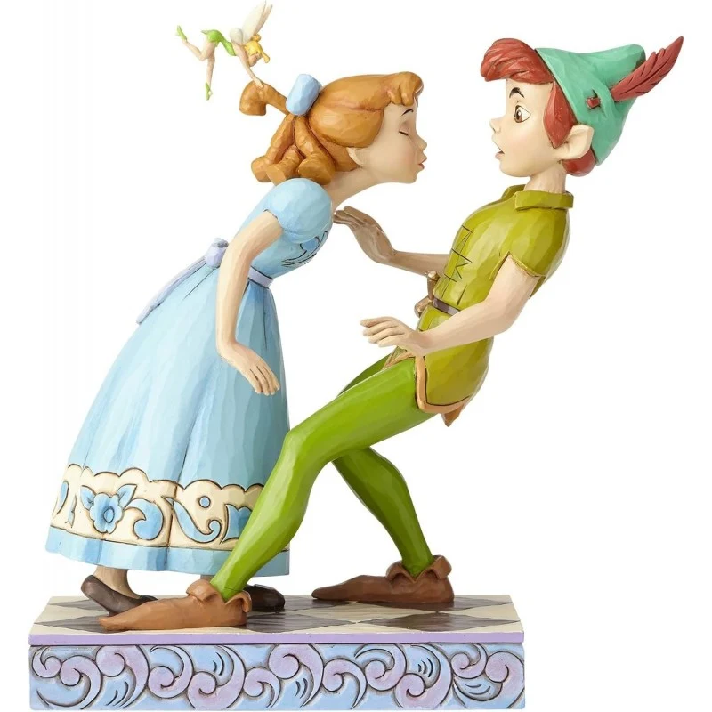 Figura Peter Pan Wendy y Campanilla - Disney Jim Shore 19cm