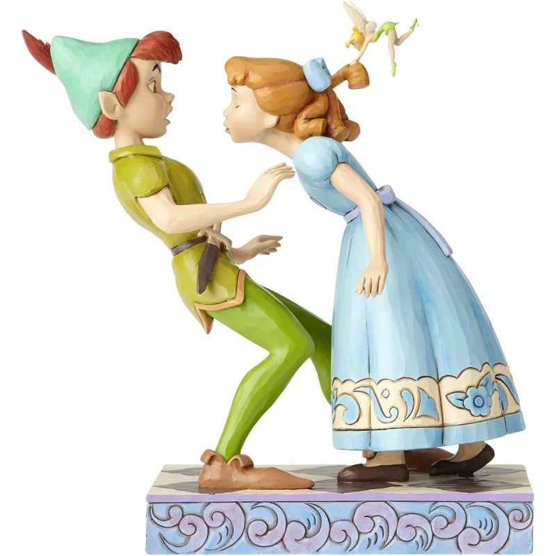 Figura Peter Pan Wendy y Campanilla - Disney Jim Shore 19cm
