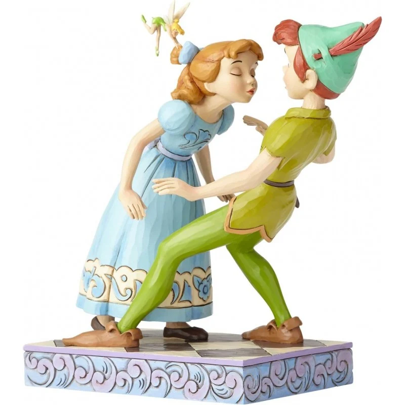 Figura Peter Pan Wendy y Campanilla - Disney Jim Shore 19cm