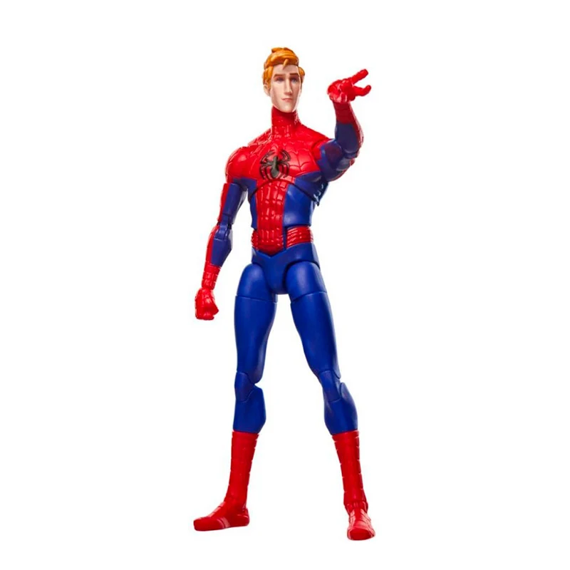 Figura Articulada Peter Parker - Spiderman: Across The Spider-Verse Marvel Legends