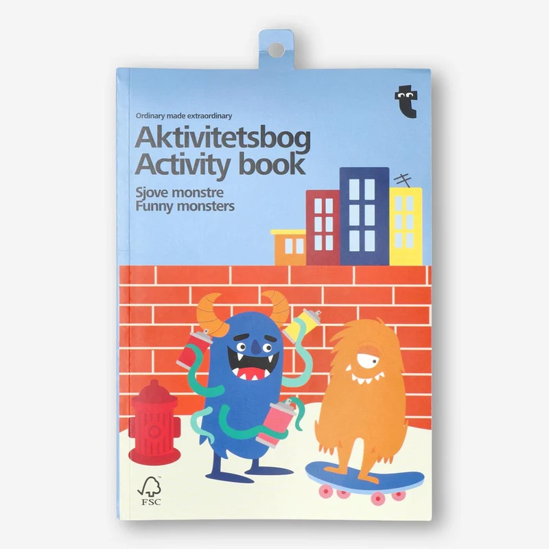 Activity book. Funny monsters
