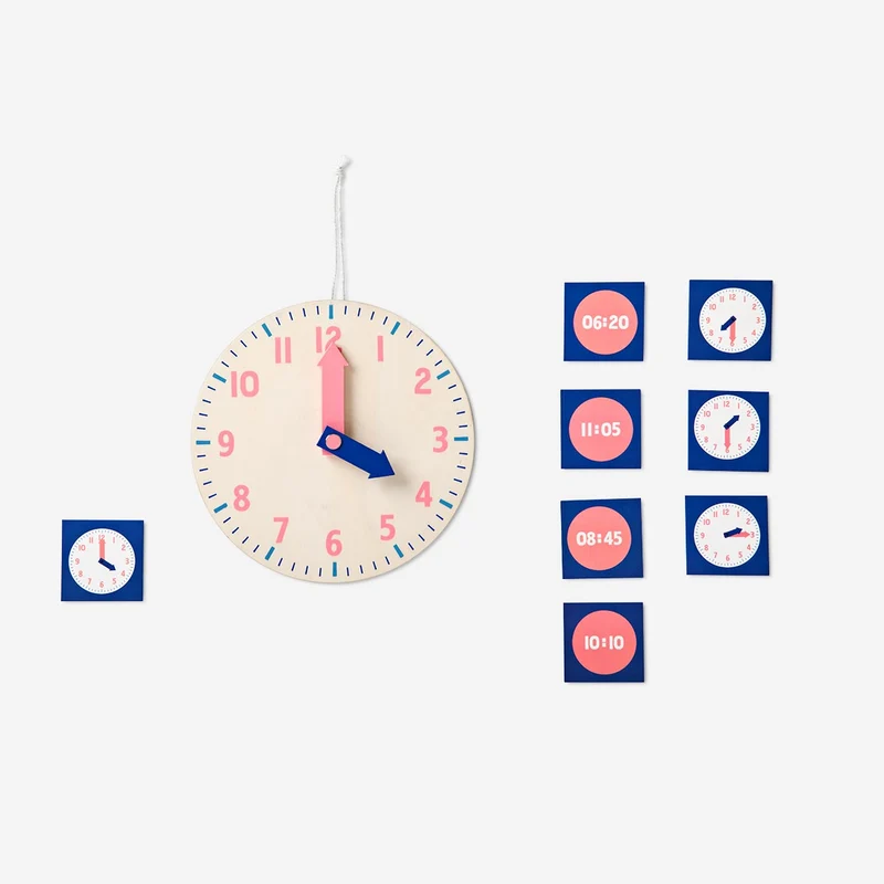 Time-teaching clock