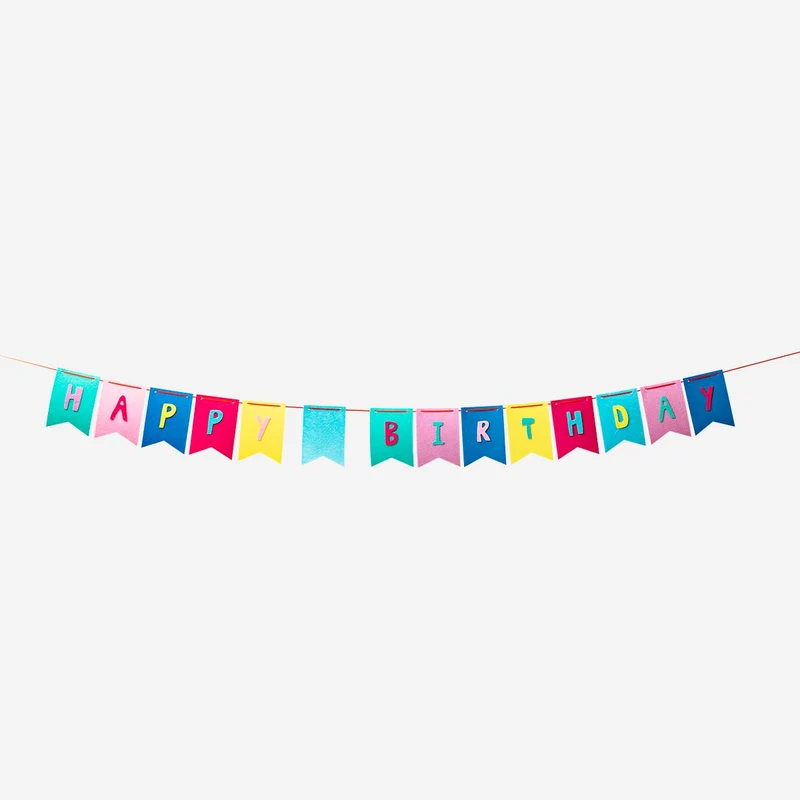 Birthday garland - 300 cm
