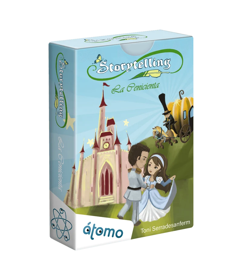 La Cenicienta Storytelling - Juego de mesa - Atomo - 2-4 jugadores - 5+ años - 15-20 min