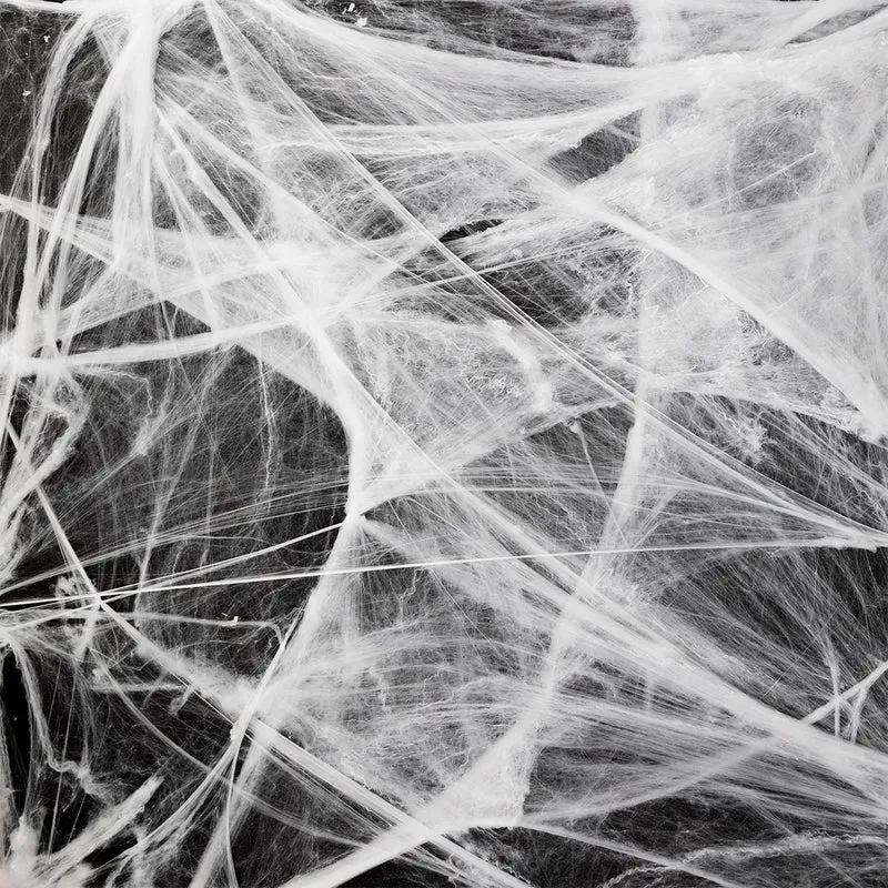 White spider cobweb - 70x400 cm