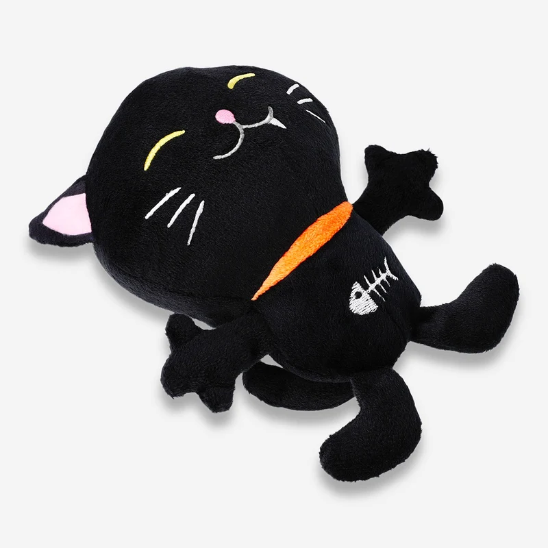 Pet toy - Happy black cat