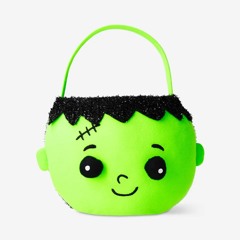 Trick or treat bucket - Green zombie