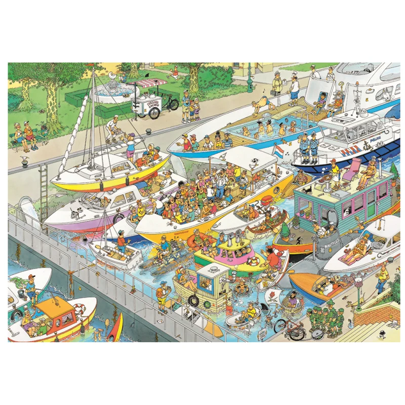 Jan van Haasteren - The Locks (1000 pieces)