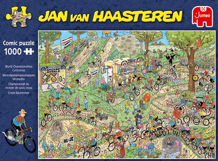 Jan van Haasteren - World Championships Cyclocross (1000 pieces)