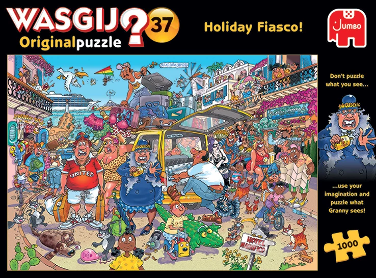Wasgij Original 37 - Holiday Fiasco! (1000 pieces)