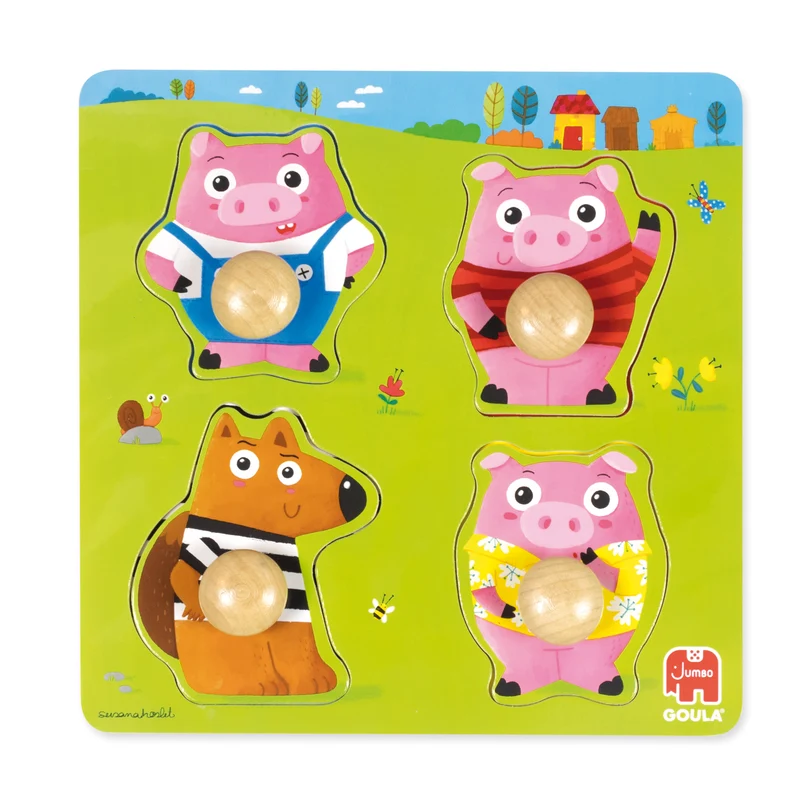 Goula - 3 Little Pigs Puzzle