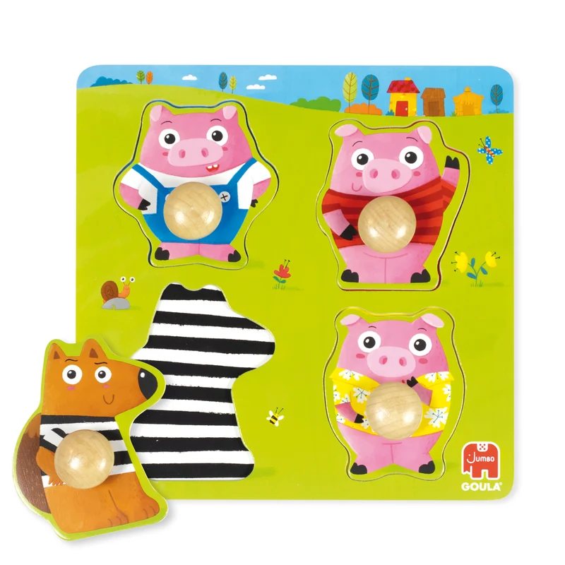 Goula - 3 Little Pigs Puzzle