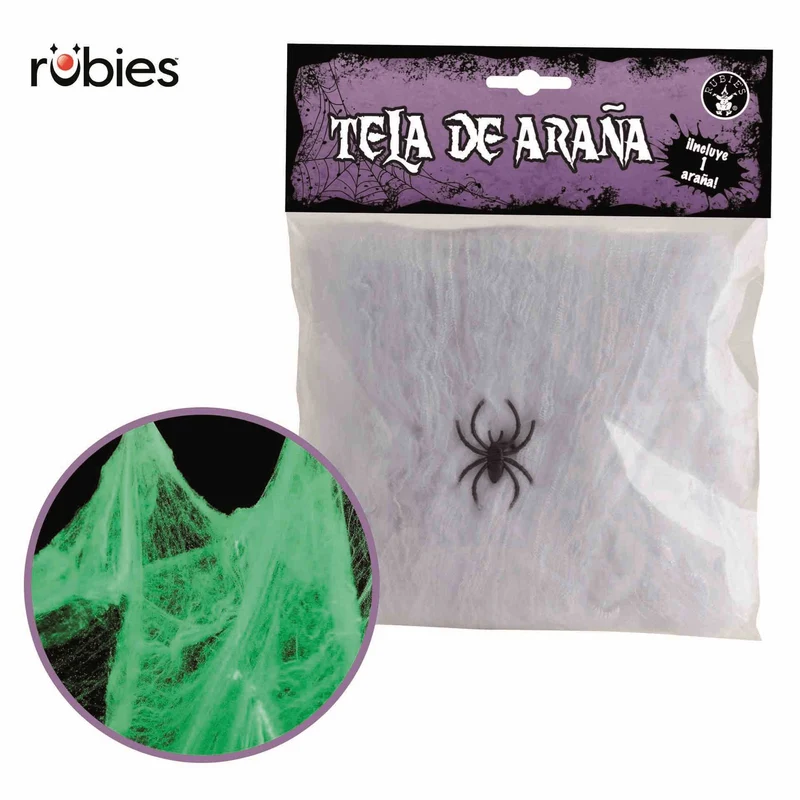 Mini Telaraña Glow in the Dark