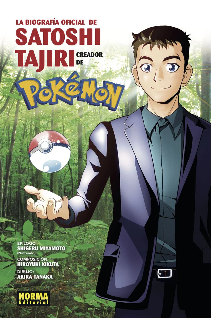 Biografia Oficial de Satoshi Tajiri Creador de Pokemon (ES)