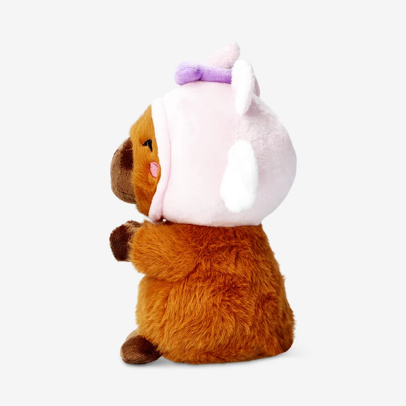 Plush toy - Capybara with unicorn hat