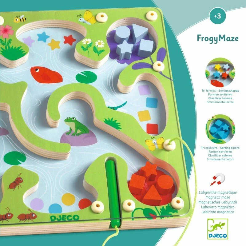 Juego educativo Froogy Maze · DJECO