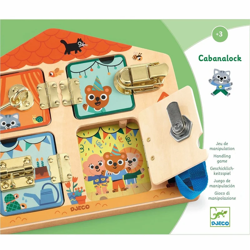 Juego educativo Cabanalock · DJECO