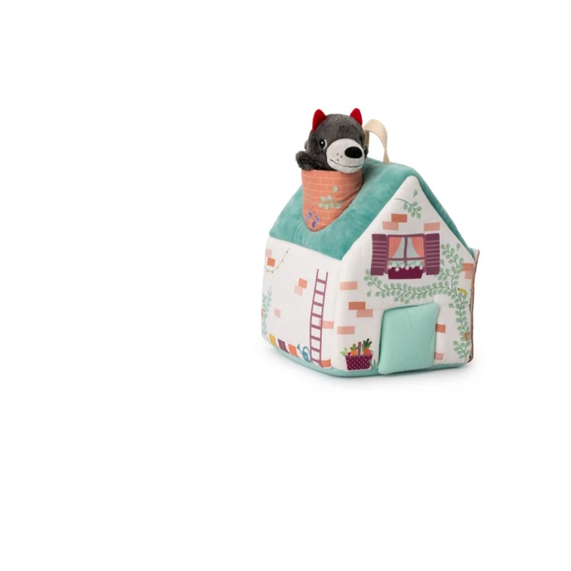 La casa del lobo y los tres cerditos