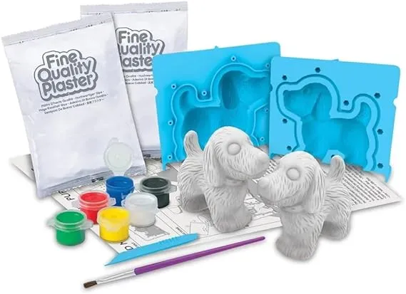 Moldea y Pinta Perritos 3D · 4M