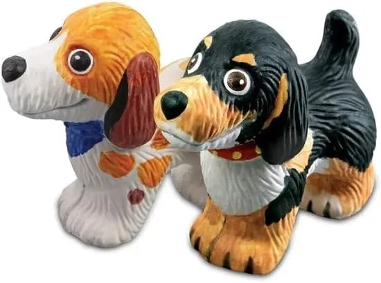 Moldea y Pinta Perritos 3D · 4M