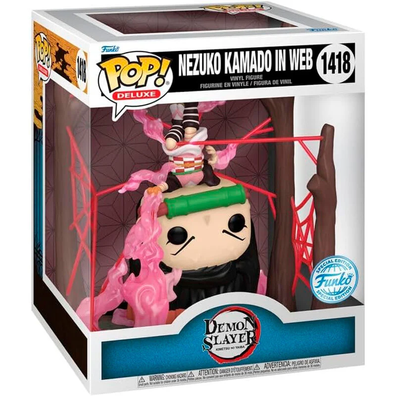 Funko Pop Nezuko Kamado en red 1418 - Demon Slayer