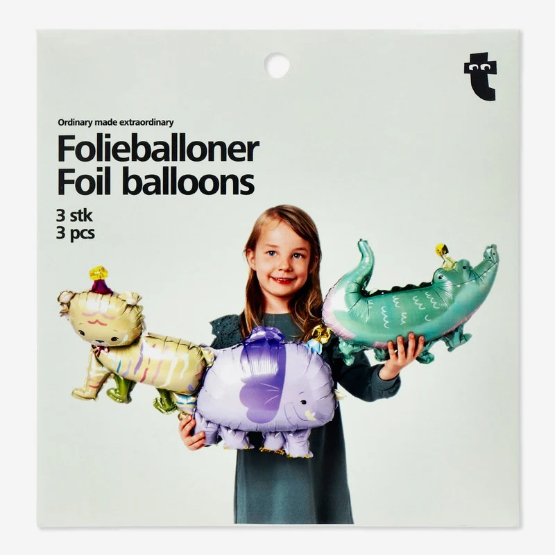 Foil balloons. 3 pcs