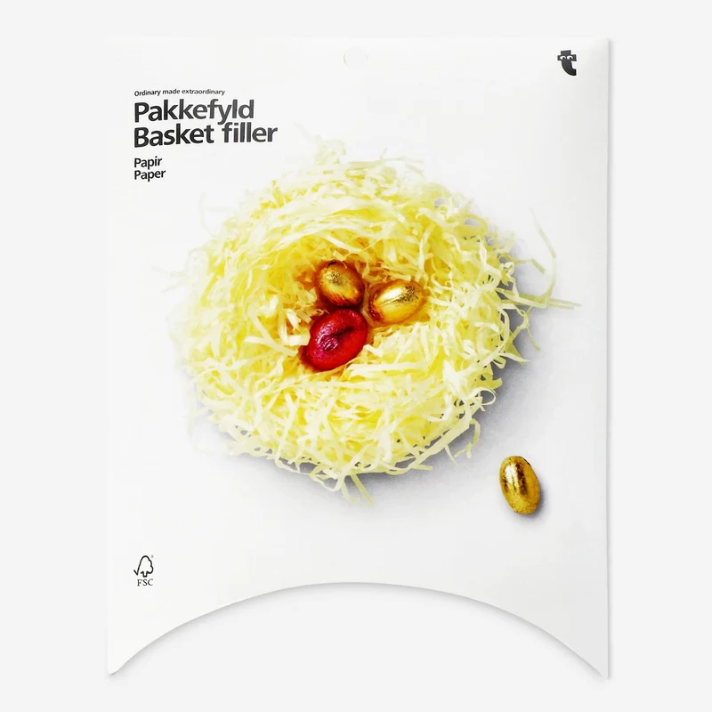 Basket filler. Paper