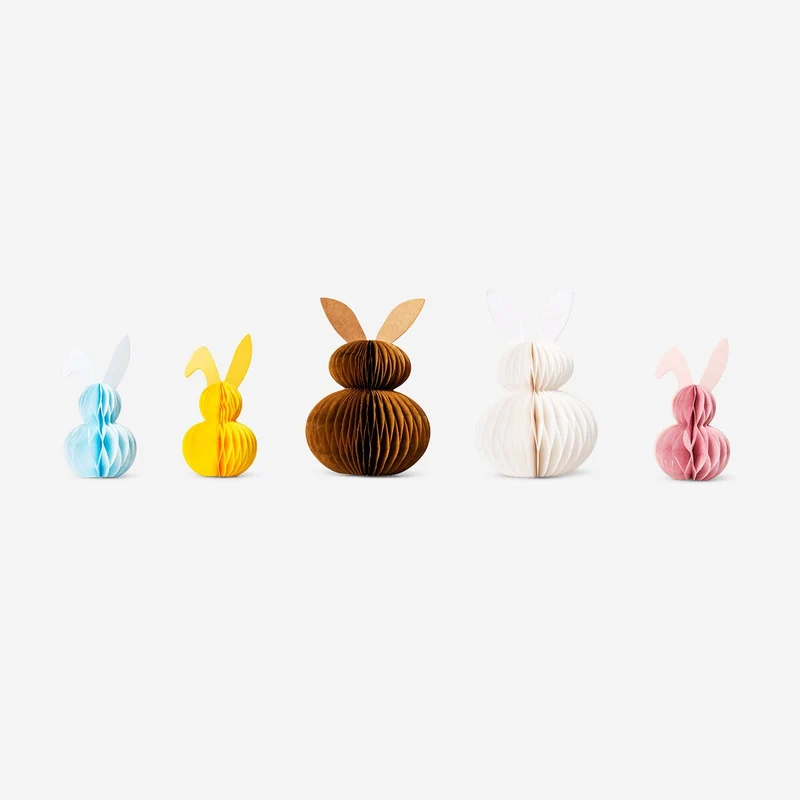 Paper decorations. 5 pcs