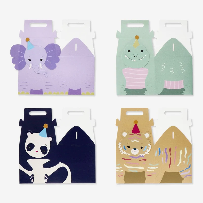 Snack boxes. 4 pcs