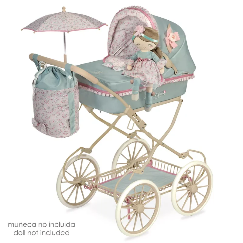 Coche de Muñecas Provenza Plegable con Sombrilla