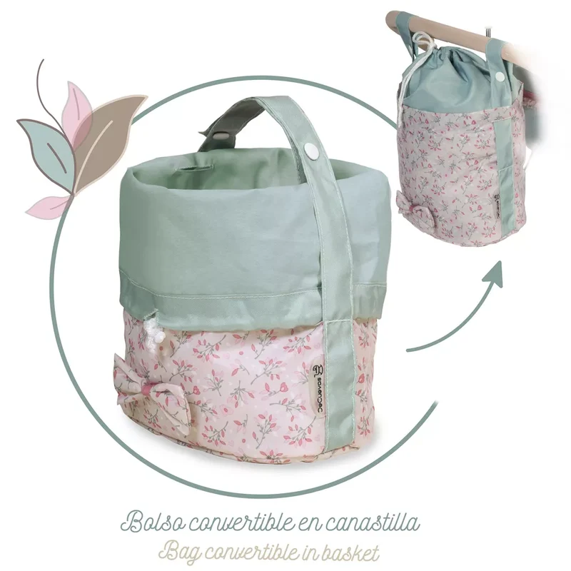 Coche de Muñecas Provenza Plegable con Sombrilla