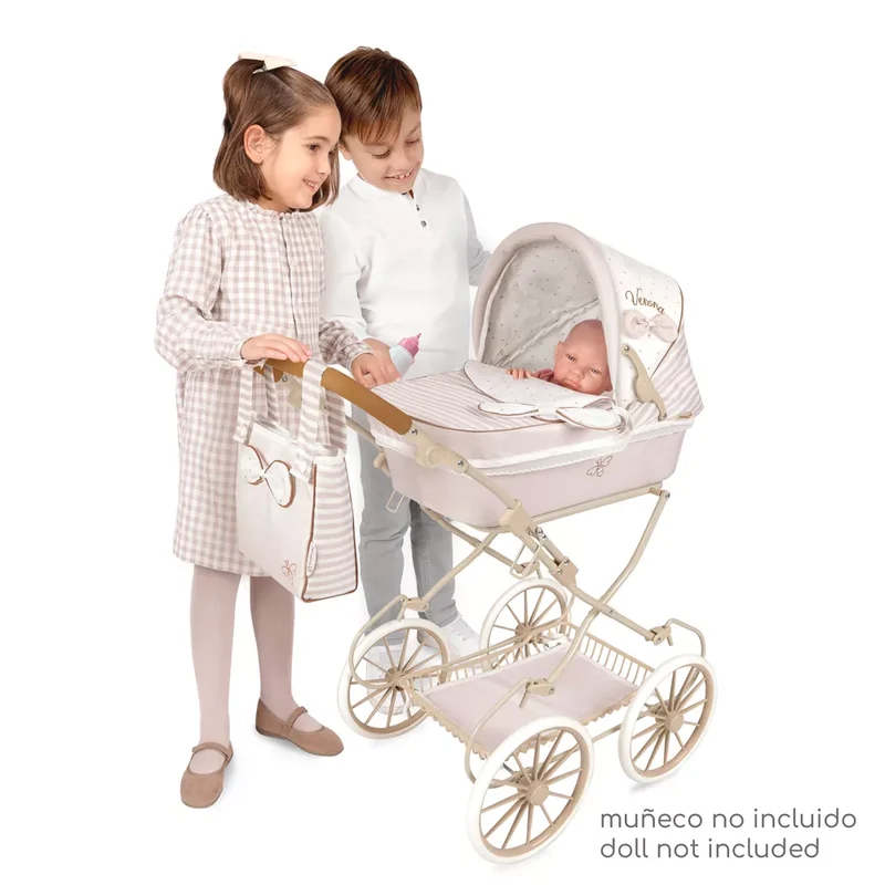 Coche De Muñeca Plegable Para Muñecas De Hasta 48 Cm De Cuevas Toys