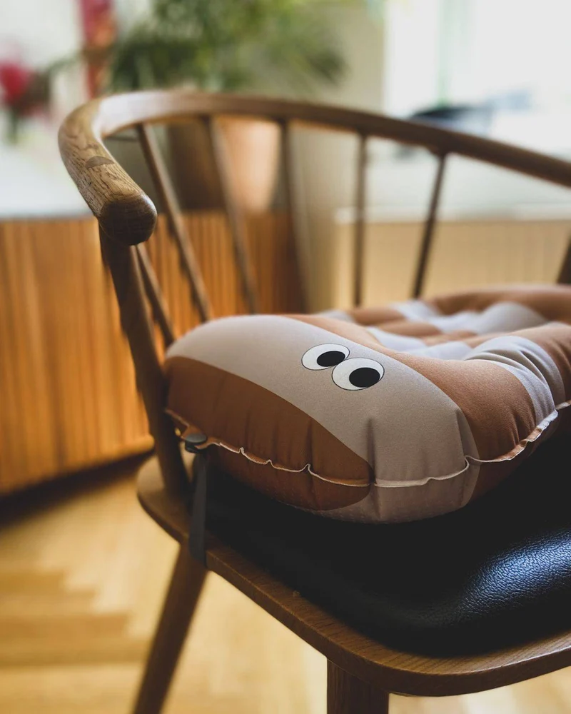 Cojín reductor para silla Nude Mustard · Noui Noui
