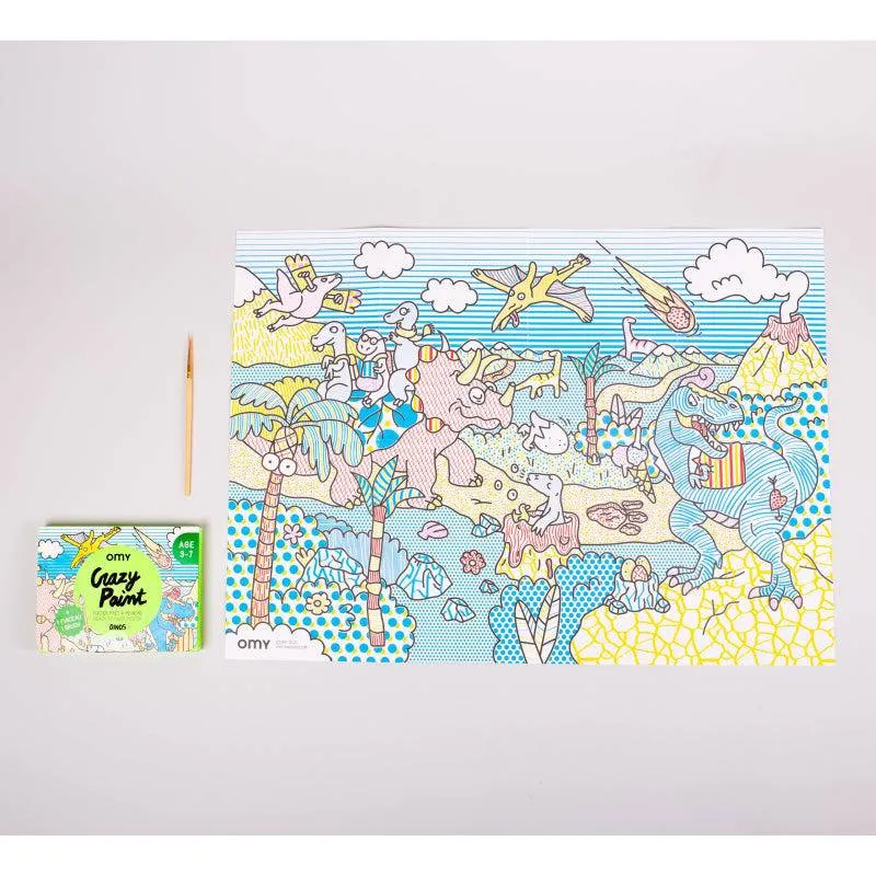 Crazy Paint Dinos · OMY
