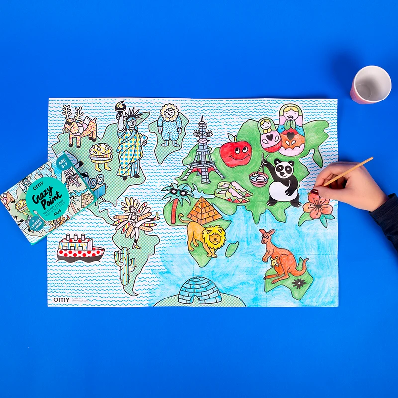 Crazy Paint Atlas · OMY