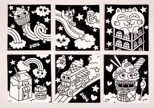 Lámina de Terciopelo Kawai · OMY