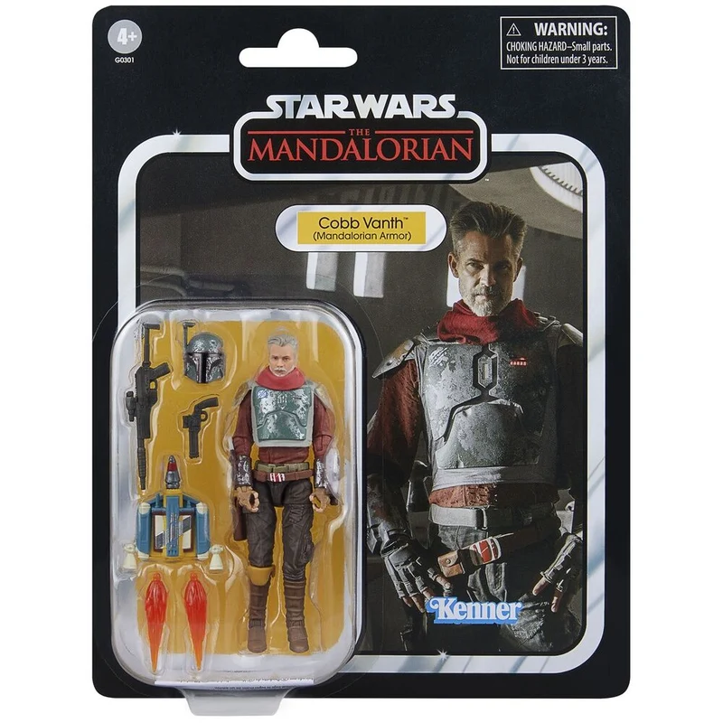 Figura Articulada Cobb Vanth - Star Wars The Mandalorian The Vintage Collection