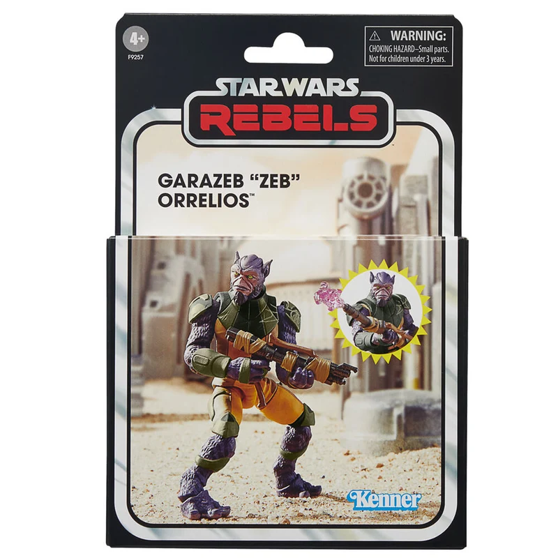 Figura Articulada Garazeb Zeb Orrelios - Star Wars Rebels The Vintage Collection