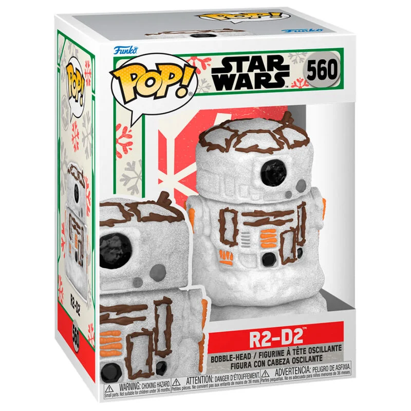 Figura Pop R2-D2 Navidad - Star Wars