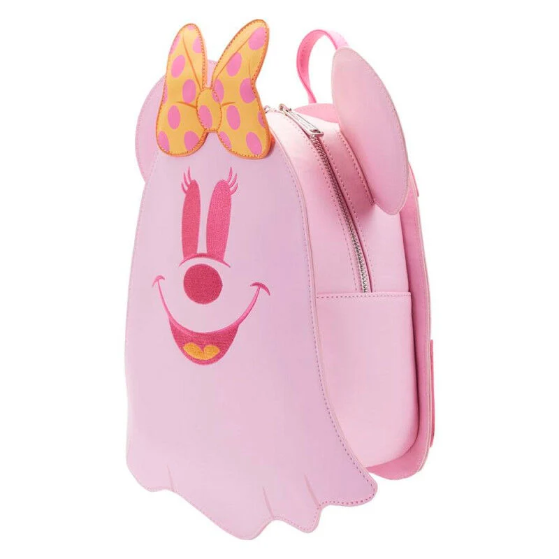 Mochila Fosforescente Fantasma Minnie Mouse - Disney 26cm