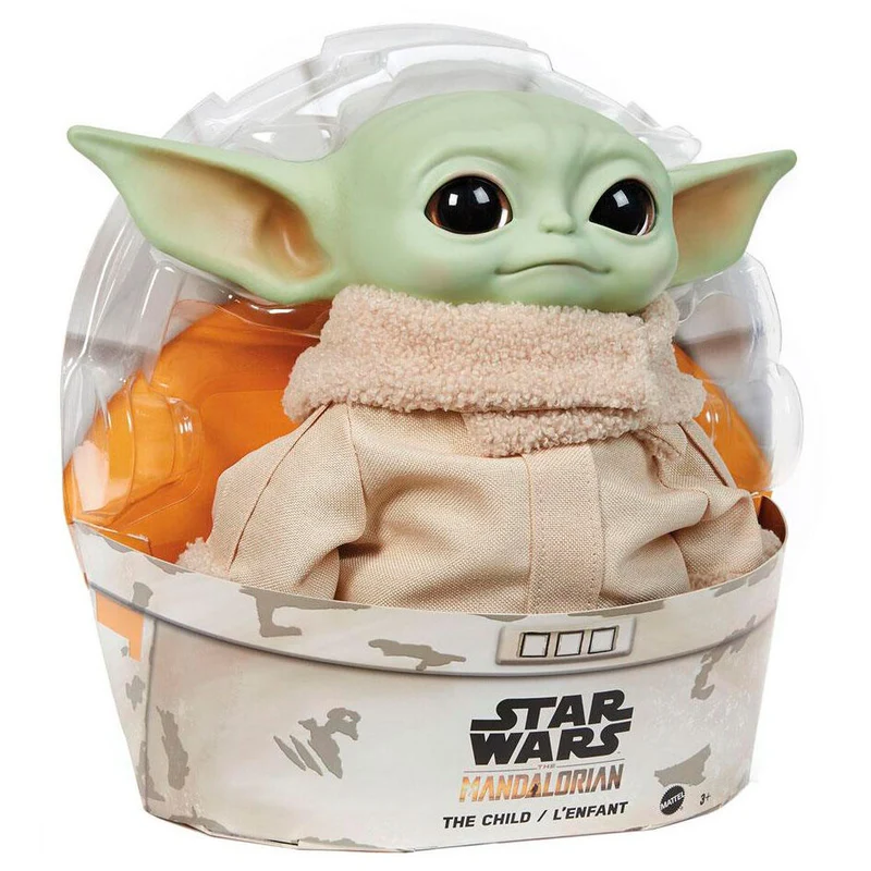 Peluche Baby Yoda - Star Wars The Mandalorian 28cm