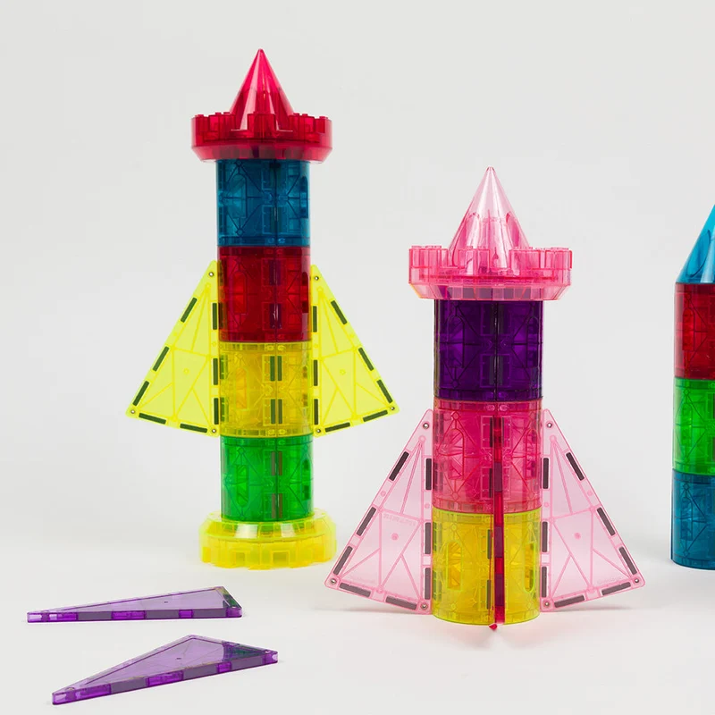 Imanix Rocket Castle 64 piezas · Braintoys